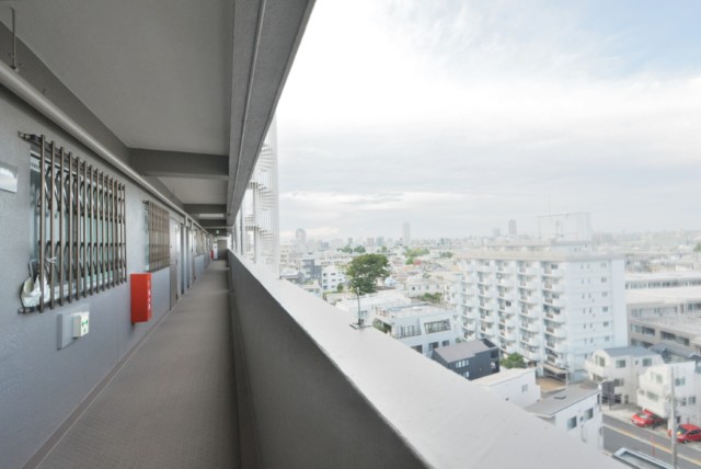 柿の木坂パレス 玄関