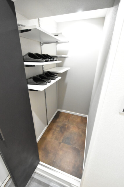 芝マンション 玄関