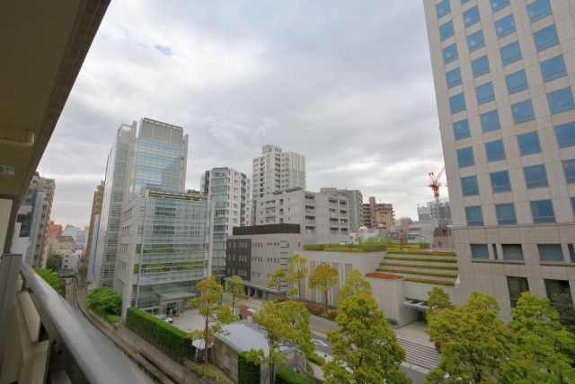 朝日広尾マンション バルコニー