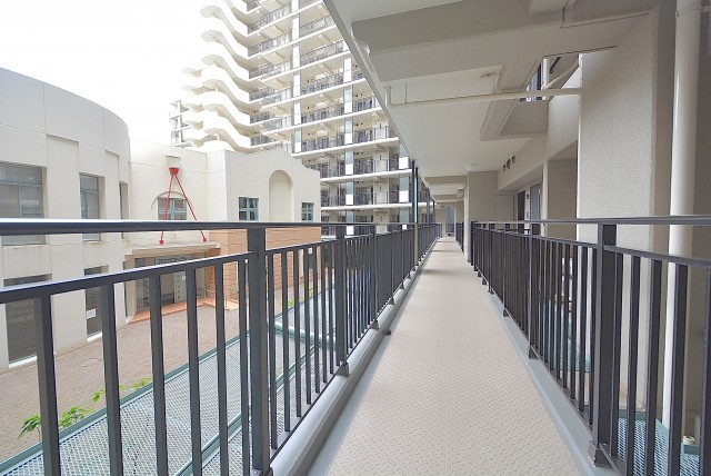 アルファスシティ大島 外廊下