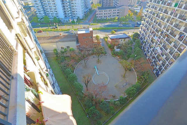 日商岩井亀戸マンション バルコニー