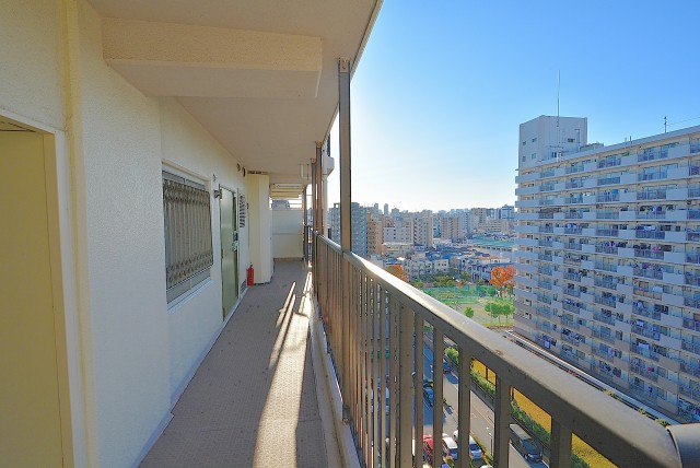 日商岩井亀戸マンション 外廊下