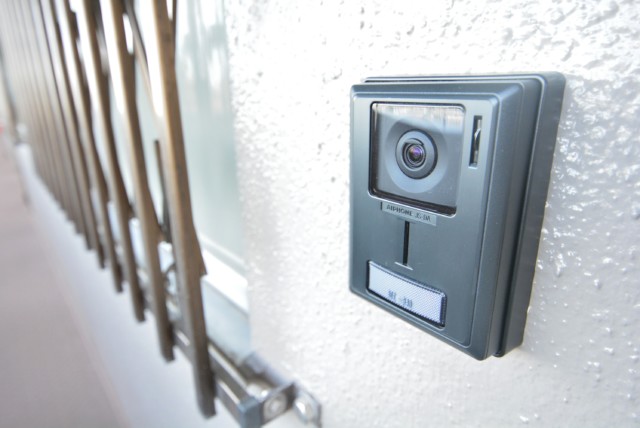 柿の木坂パレス 玄関