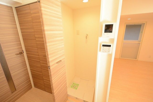 桜丘フラワーマンション 洗濯機置場