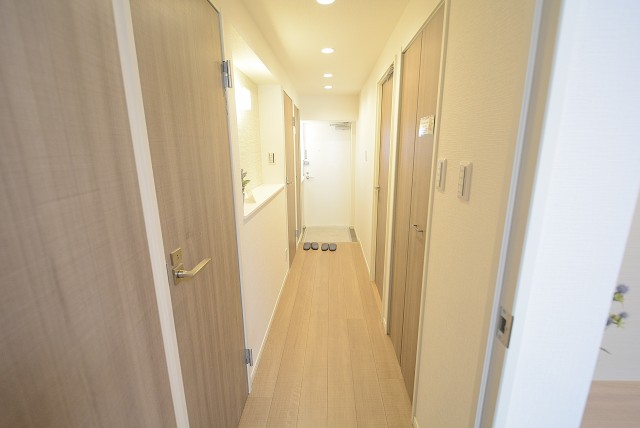 日商岩井亀戸マンション 廊下