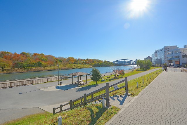 中川舟番所周辺