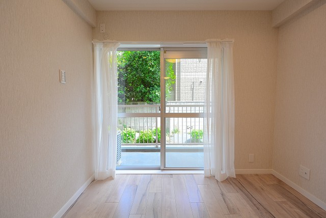 桜丘フラワーマンション バルコニー