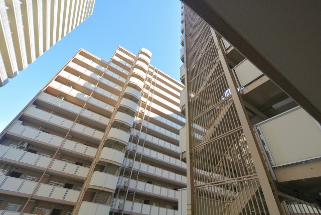 大森海岸パークハウス 外廊下