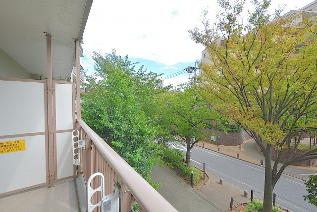 アルファスシティ大島 バルコニー