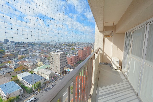 柿の木坂パレス バルコニー