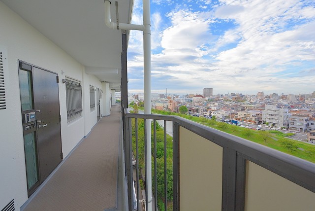 日商岩井亀戸マンション 外廊下