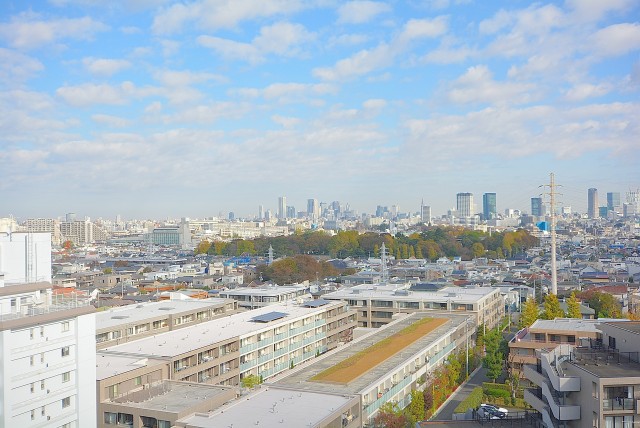 柿の木坂パレス 外廊下