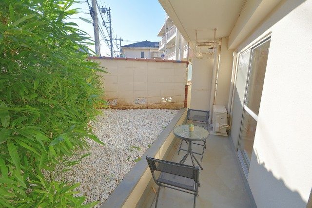 桜丘フラワーマンション 庭