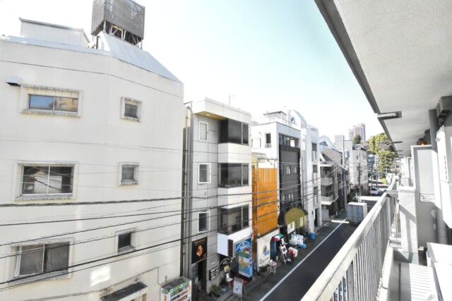 麻布狸穴ナショナルコート バルコニー