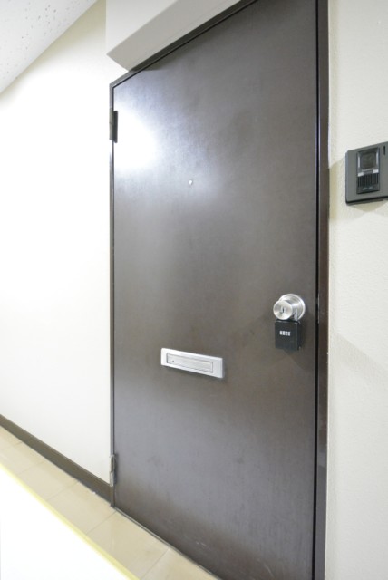 柿の木坂スカイマンション 玄関