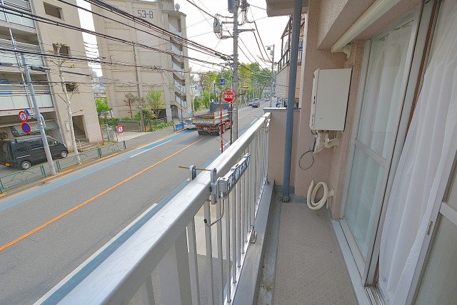 パールハイツ幡ヶ谷 バルコニー