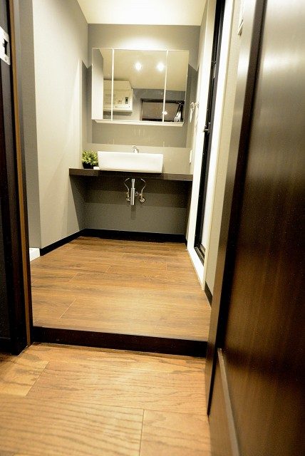 ライオンズマンション明石町 洗面