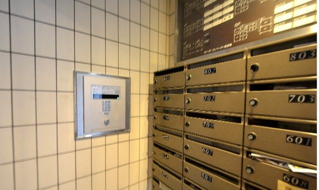 ライオンズマンション明石町 エントランス