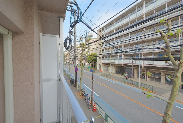 パールハイツ幡ヶ谷 バルコニー