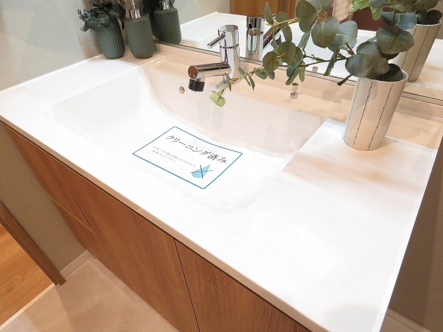 多摩川芙蓉ハイツ　洗面化粧台