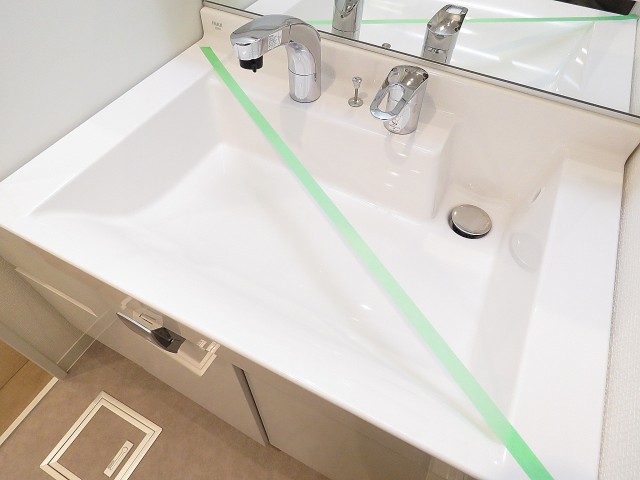 上高田四丁目団地　洗面化粧台