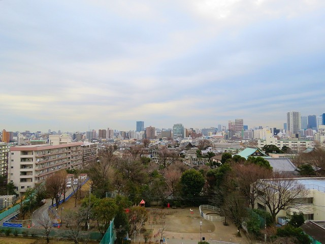 上高田四丁目団地　眺望