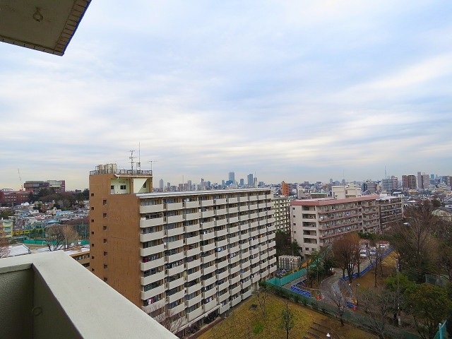 上高田四丁目団地　眺望