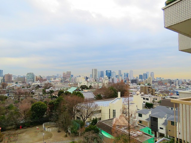 上高田四丁目団地　眺望