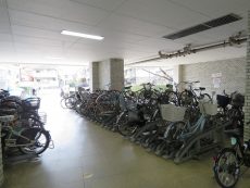 上高田四丁目団地　駐輪場