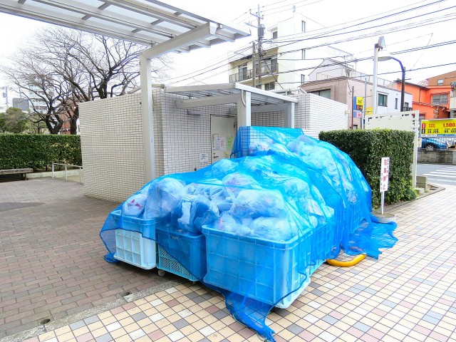 上高田四丁目団地　ゴミ置場