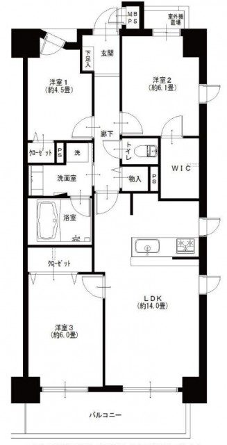 ラインズマンション根岸東