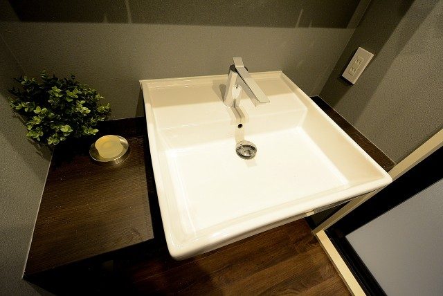 ライオンズマンション明石町 洗面