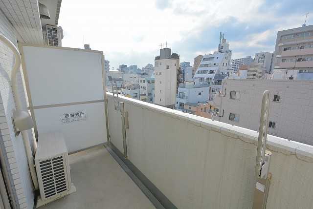 入谷アムフラット バルコニー