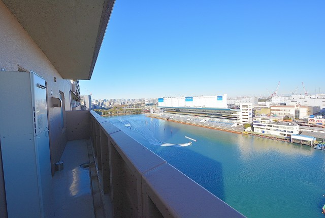 大森海岸パークハウス バルコニー東