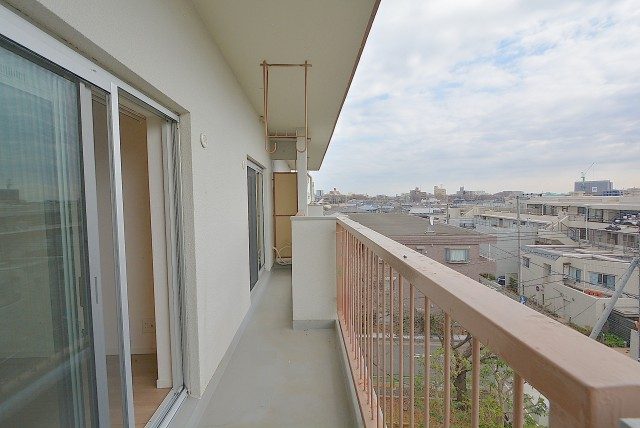 給田西住宅 バルコニー