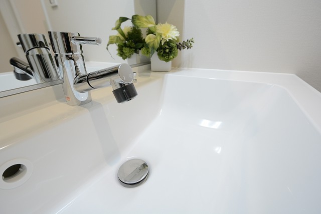 入谷アムフラット 洗面