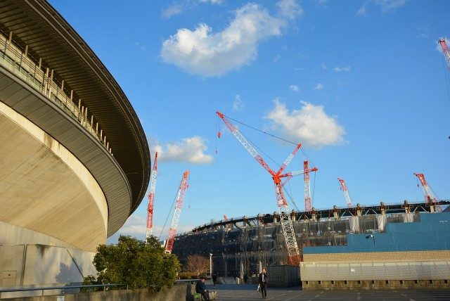 新宿ー代々木 新国立競技場