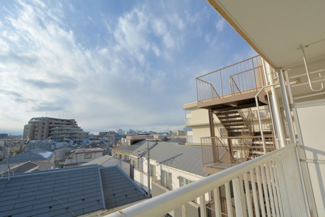 南六郷ビューハイツ バルコニー