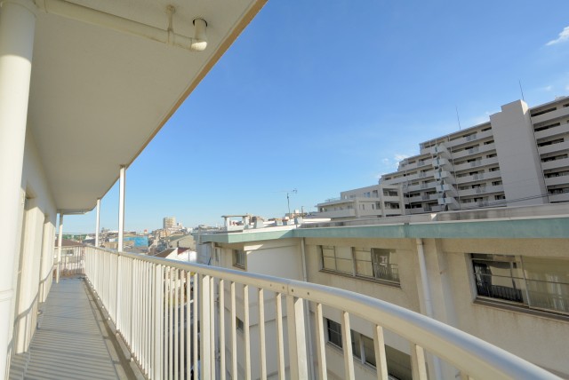 南六郷ビューハイツ バルコニー