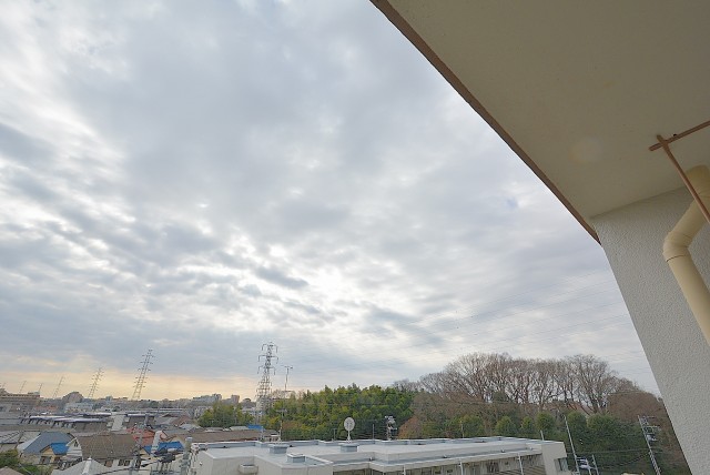 給田西住宅 バルコニー