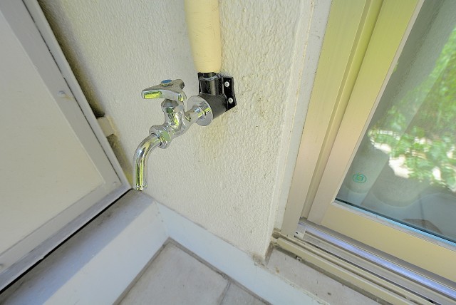 上野毛ハイム 専用庭