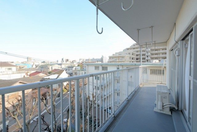 南六郷ビューハイツ バルコニー