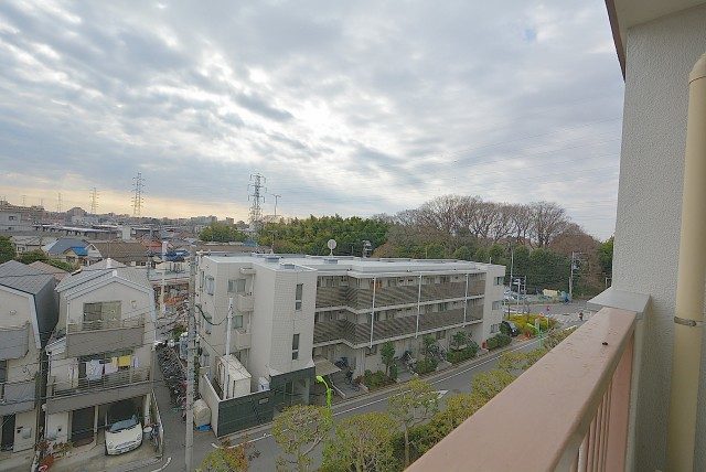 給田西住宅 バルコニー