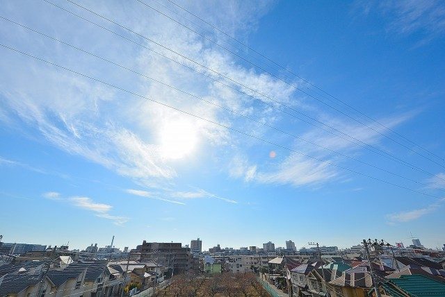 上高井戸ヒミコマンション リビングバルコニー