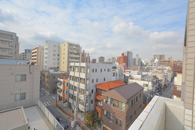 入谷アムフラット バルコニー