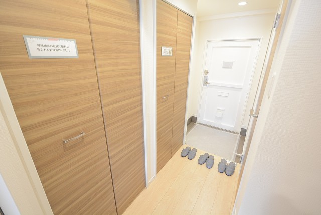 上野毛マンション 玄関