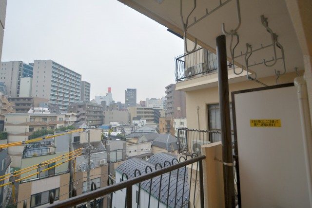 キャッスルマンション荒木町 バルコニー