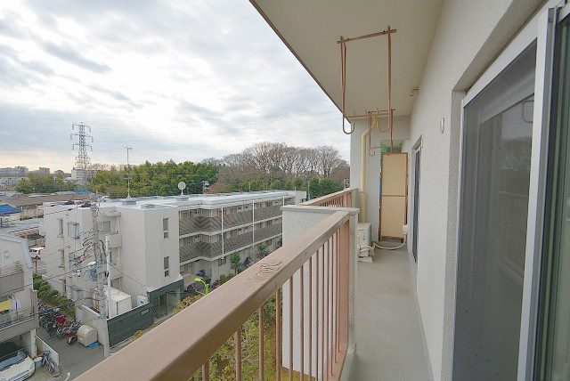 給田西住宅 バルコニー