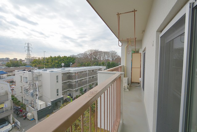 給田西住宅 バルコニー