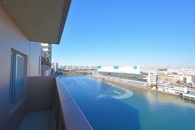 大森海岸パークハウス バルコニー東